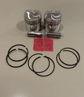 70-6894 Triumph 70-6884 E6884 .060 500 Piston And Ring Set 020 1967-1974 70-6893