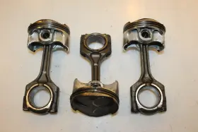 T1110450 Triumph 2012 Street Triple R Engine Motor Block Pistons Connecting Rods