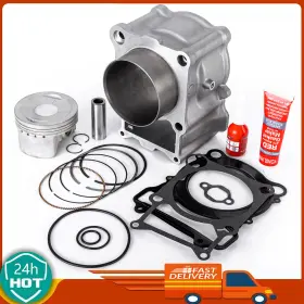 Mallaoo37ya186ooo1zb Twom For Yamaha Kodiak 400 Grizzly Cylinder Piston Gaskets Top End Kit 2000-2008
