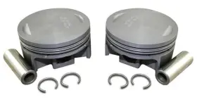 93-972 Ultima 4.260 Inch Bore Flat Top Piston Set With Rings For 120 C.i
