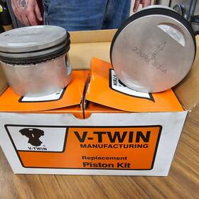 V-twin 11-0231 80 Inch Evolution Piston Kit For Harley Davidson By V-twin Std