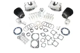 11-6677 V-twin 74 Inch Shovelhead Top End Kit Polished For Fx 1971-1978 Fl 1966-1978 Harley