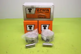 11-0852a V-twin Manufacturing Nos 883cc To 1200cc Conversion Piston Set Standard Big Bore Kit 11-0852