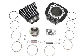 11-1337 V-twin Manufacturing 1986-03 Harley Davidson Spostster 1270 Cylinder And Piston Conversion Kit Black