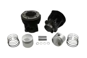 11-2612 V-twin Manufacturing 80 Inch Shovelhead Cylinder Piston Kit For 1979-1984 Harley Davidson Motorcycles
