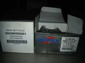 23405a Vertex - Forged Big Bore Piston Kit 269cc 3.00mm Oversize To