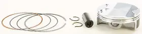 23711b Vertex Piston Kit Standard Bore 87.97mm 12.3 1 Compression Aluminum
