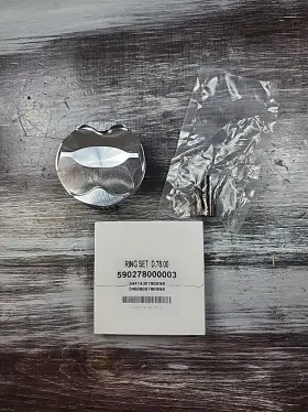 24196a Vertex Piston Kit - Standard Bore 77.96mm Ktm 250 Exc-f Husqvarna Fe250