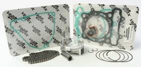 Vertex Pistons Vtktc23259b-1 Top End Piston Kit 76.96mm 13.5 1 For Kawasaki Kx 250 F 2009