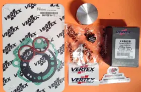 Kawasakikx65 Vertex Vtk22860b Top End Piston Kit 00 - 23 Suzuki Rm65 03-05 New