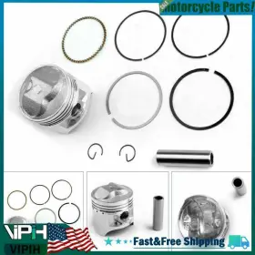 12111-05202-0f0 Vipih M562-a009-a Bore 57.25mm Piston Kit Fors Suzuki Gs125 Gs125s/e 1982-02 Ey