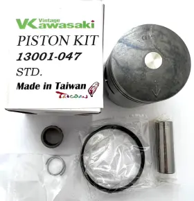 13001-047p Vk Kawasaki Mt1 Kv75 Standard Piston Kit Rings Wrist Pin Bearing Circlips 13001-047p Vk Kawasaki Mt1 Kv75 Standard Piston Kit Rings Wrist Pin Bearing Circlips