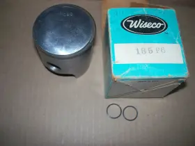 185p6 Wiseco Yamaha Dirt Bike 1969-1971 At1 At-1 125 1.50mm Oversize New Piston