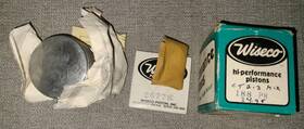 Wiseco 188p8 Piston Kit Yamaha Ct2 Ct3 Mx 175 1970-1984 New Rings 2677lc