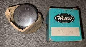 Wiseco 203p4 Piston With Rings Cz125 040 Vintage New