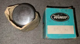 Cz125 Wiseco 203p4 Piston With Rings 040 Vintage New