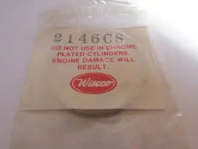 2146cs Wiseco 54.50mm Piston Ring Honda Cr125r 1987-2003 For Pistons Only