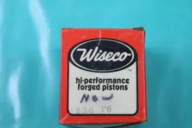 236-p6 Wiseco 1972-1985 Yamaha 125cc .060 Inch O/s Forged Piston Kit 236p6 At2 At3 Dt125