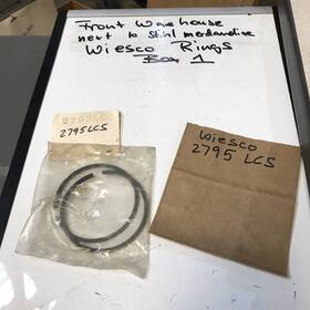 Wiseco 2795lcs Oem Piston Rings Nwob