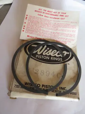 Sa290 Wiseco 2894c Brand Sachs Ss 293cc Piston Rings .020 Oversize Bore Om27