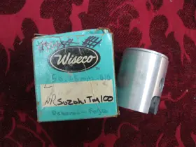 333p1 Wiseco Piston Honda 100cc 50.25 Mm Debored 125cc Or Suzuki Tm100