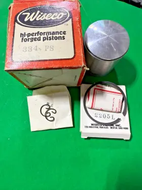 2205l Wiseco 334ps Honda Piston With Ring And Clips Mt Cr 2205l Wiseco 334ps Honda Piston With Ring And Clips Mt Cr