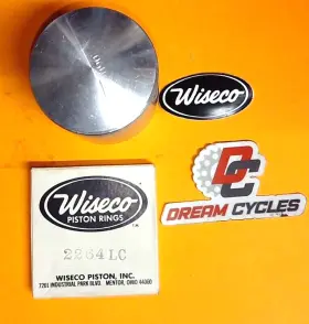 365p6 Wiseco Nos Suzuki Tm125 73-75 Piston Kit .060 Oversize Tm 125 Fast Ship