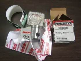 369mo4950 Wiseco Nos Kawasaki G5 100cc Piston Kit 369ps 49.50mm