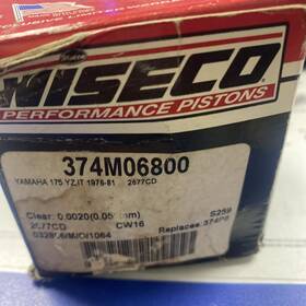 Wiseco 374m06800 Piston Ring Set