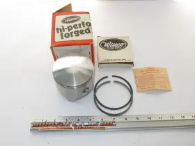 394p6 Wiseco Yamaha 76 77 78 Yz400 Nos .060 Piston And Ring Set Jh