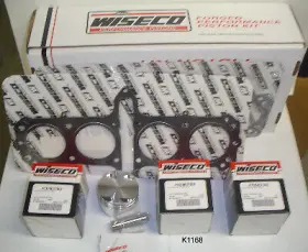 4193ps Wiseco K1168 Forged 1168cc Big Bore Piston Kit Suzuki Gs1100 Stainless Valves