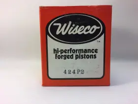 433-p1 Wiseco Piston 433 P1 Suzuki Rm 250 1977-78 Racing Only Lightweight Rail Rings