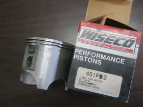 451p2 Wiseco Yamaha Yz465 Vintage Motocross Piston Kit .020 Oversize