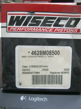 4628mo8500 Wiseco 4628ps Nos Honda Trx400ex Atv Xr400 Piston Kit 85mm 11 1 Comp