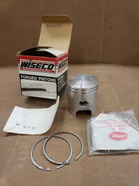 477p6 Wiseco Piston Kit Fits Yamaha Yz 80 1982-1983 477p6 Wiseco Piston Kit Fits Yamaha Yz 80 1982-1983