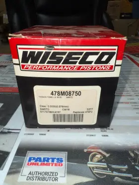 478m08750 Wiseco Piston M08750 1982-1983 Yz490 And 1983-1984 It490