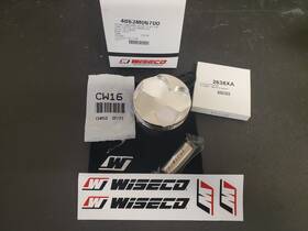 Wiseco 4863mo6700 Ck169 Forged Piston Kit 599cc Honda Cb600rr 2003 - 2006 12.4 1 Rings Pin
