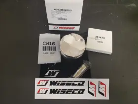 4863mo6700 Wiseco Ck169 Forged Piston Kit 599cc Honda Cb600rr 2003 - 2006 12.4 1 Rings Pin