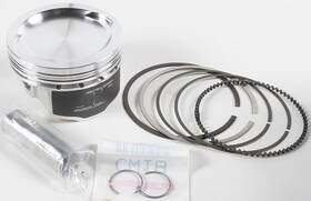 Wiseco 4963m08200 Piston Kit - 2.00mm Oversize To 82.00mm 12 1 Compression Motorcycle Pwc