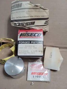 508m04850 Wiseco 508p2 Nos .50 Mm Over Piston Rings Kit 1984 Yz80