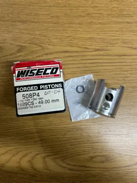 508p4 Wiseco 1984 Yamaha Yz80 Piston 0.40 49.00mm 508p4 Wiseco 1984 Yamaha Yz80 Piston 0.40 49.00mm