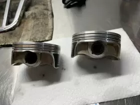 5139k Wiseco Used Forged Pistons / Harley Tc 3.875 Inch Bore 96 To 103