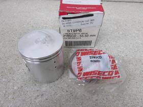 Wiseco 519p6 519m05550 Nos 85-86 Suzuki Rm125 Rm 125 Piston Kit 1.50 Os 55.50 Mm