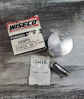 Wiseco 559p3 Forged Piston Kit Yamaha Yz125 1986-88 56.75mm Needs Rings