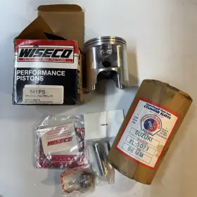 561ps Wiseco New Suzuki Piston Kit And Sleeve 1988 - 1990 Lt500r Quad Racer