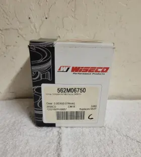 562m06750 Wiseco 1987-1989 Honda Trx250r Atc250r Fourtrax Piston Kit -