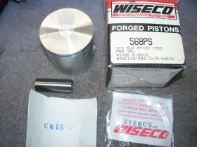 568ps Wiseco Suzuki Dirt Bike 1988 Rm125 Rm 125 Std Bore 54.00mm Piston Kit New
