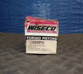589m05600 Wiseco 589ps #1164-28 1990 Kawasaki Kx125 Kx 125 Piston