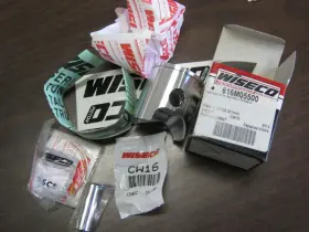 616mo5500 Wiseco Nos 1992 Kawasaki Kx125 Vintage Motocross Piston Kit 55mm 616p4 616mo5500 Wiseco Nos 1992 Kawasaki Kx125 Vintage Motocross Piston Kit 55mm 616p4