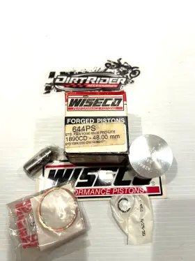 644ps Wiseco Piston Kit Kawasaki Kx80 88-00 Std Part #644ps Nos